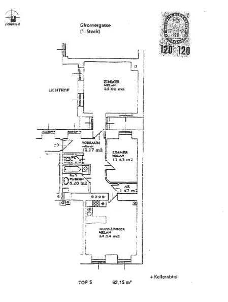 3-Zimmer-Wohnung mieten in Wien – 82 m², € 1.231 – Bild 15 von 16