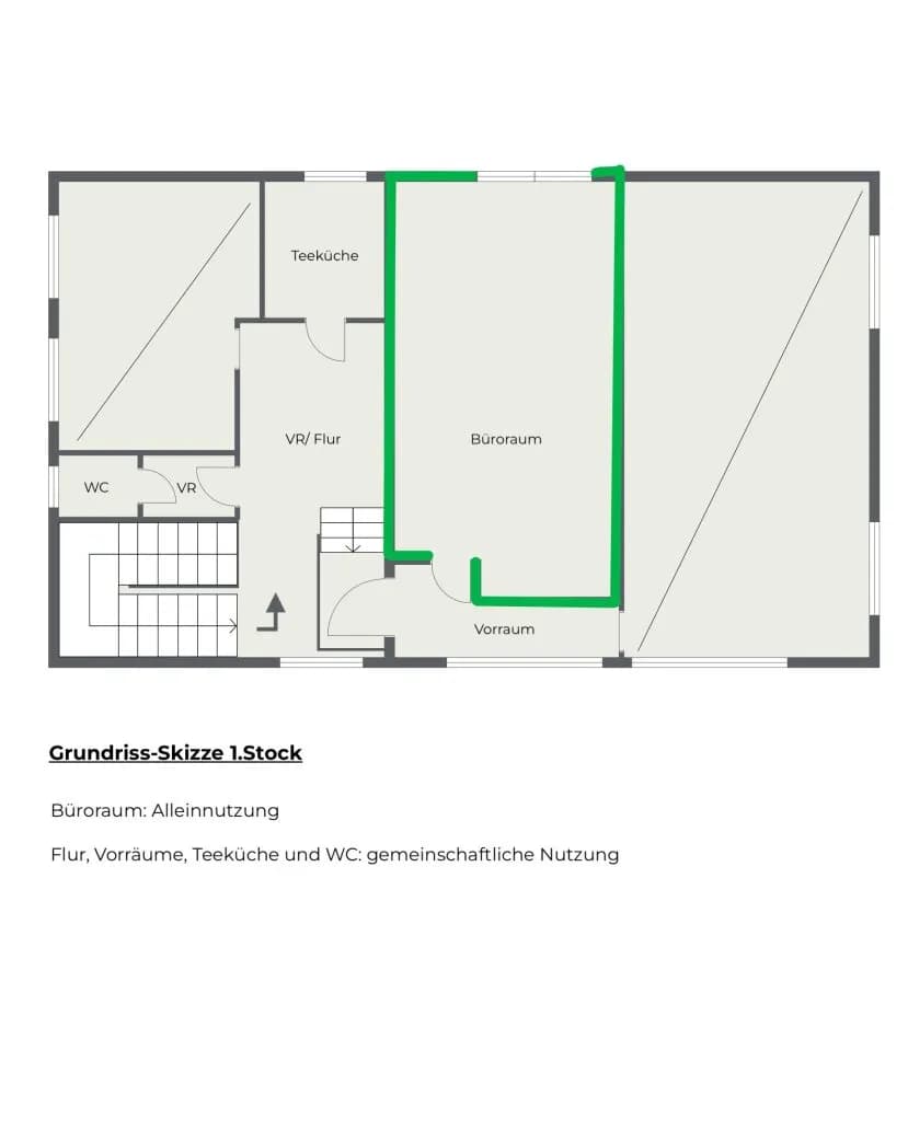 1-Zimmer-Gewerbeimmobilie mieten in Wien – 31 m², € 642 – Bild 10 von 10