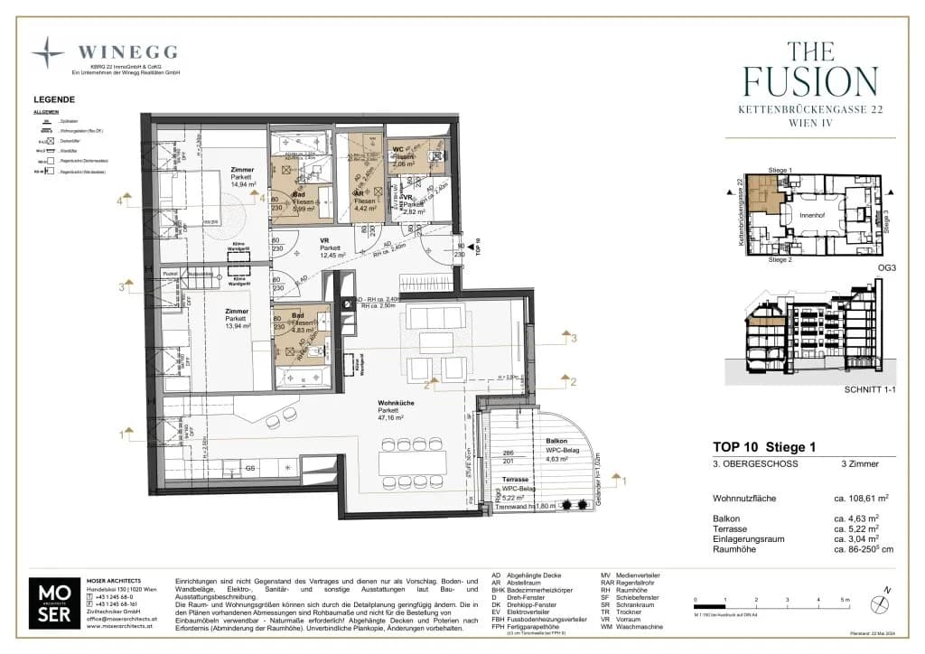 Immobilie kaufen in Wien – 109,19 m², € 906.500 – Bild 24 von 25