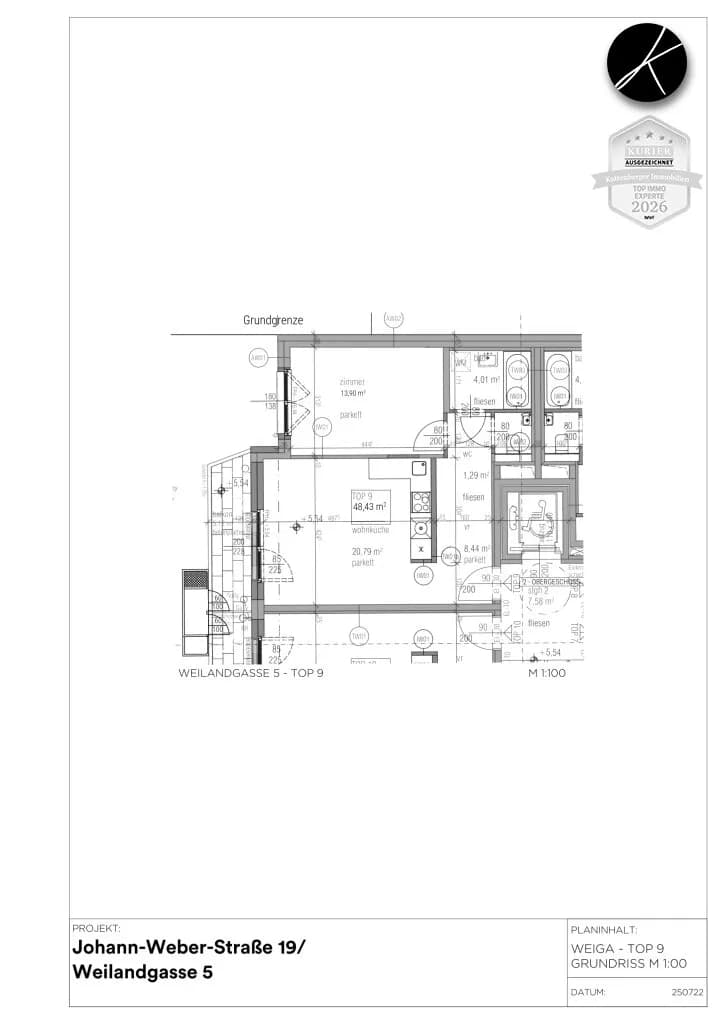 2-Zimmer-Wohnung kaufen in Wien – 48,18 m², € 275.000 – Bild 20 von 20