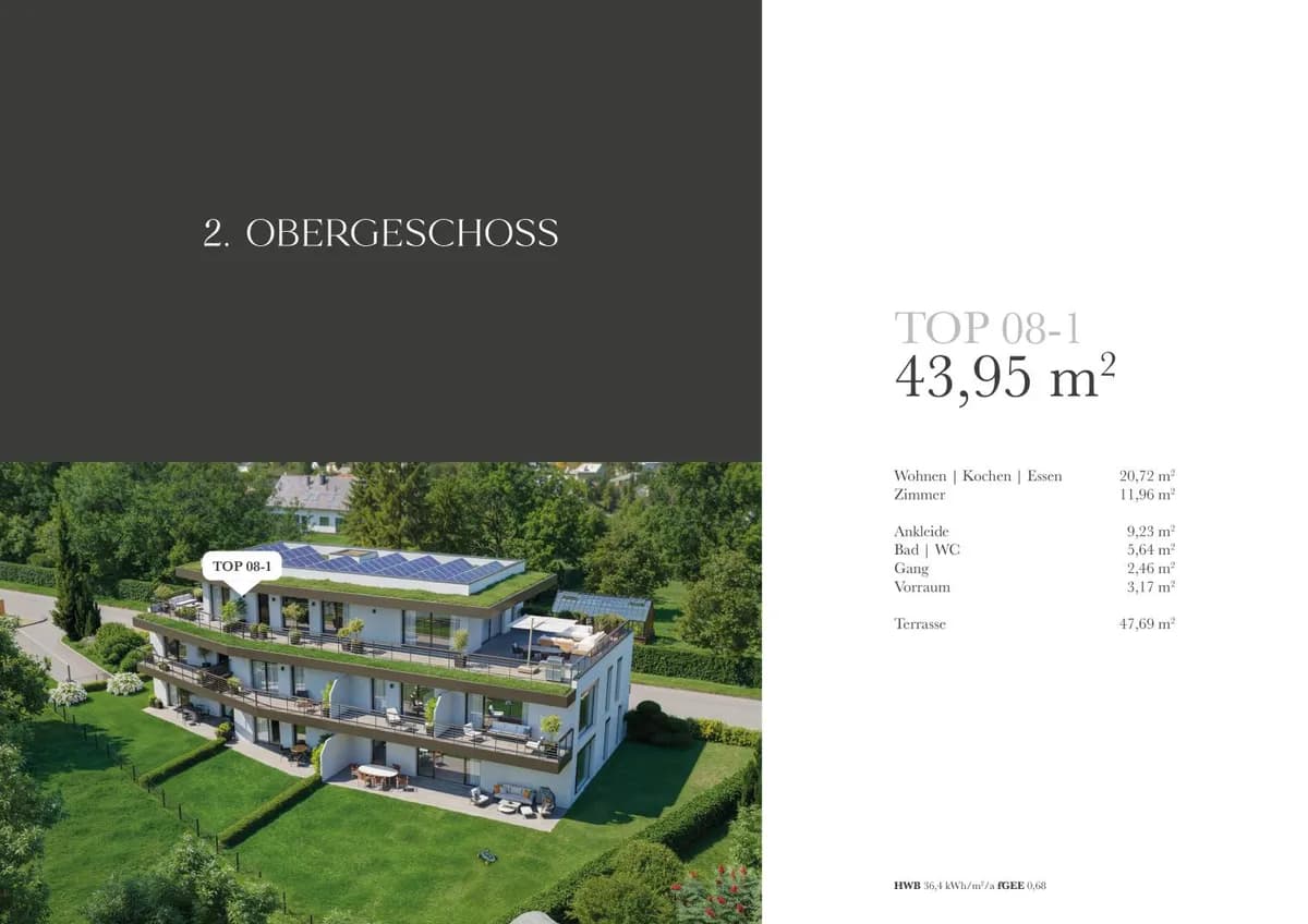 2-Zimmer-Wohnung kaufen in Graz – 43,95 m², € 368.740 – Bild 3 von 7