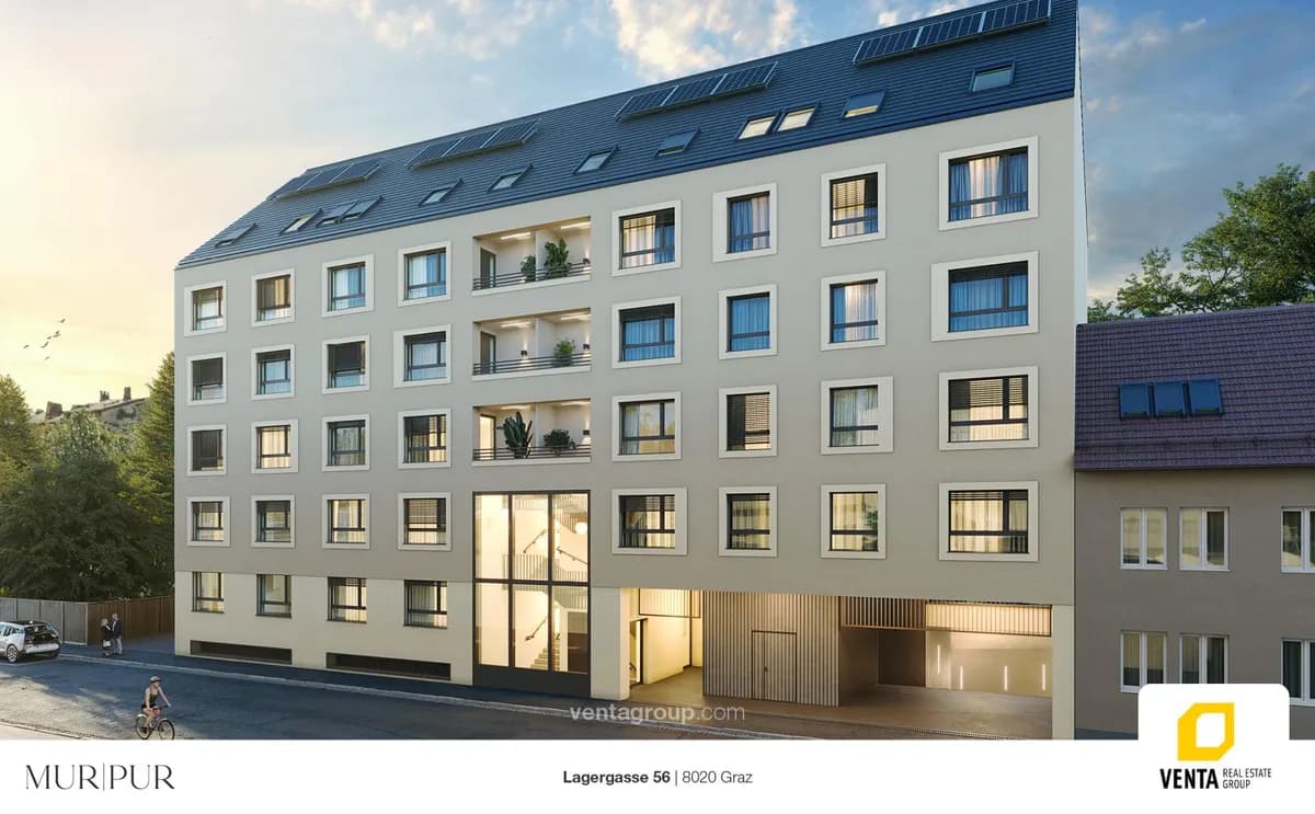 2-Zimmer-Wohnung kaufen in Graz – 41,07 m², € 214.714 – Bild 4 von 5