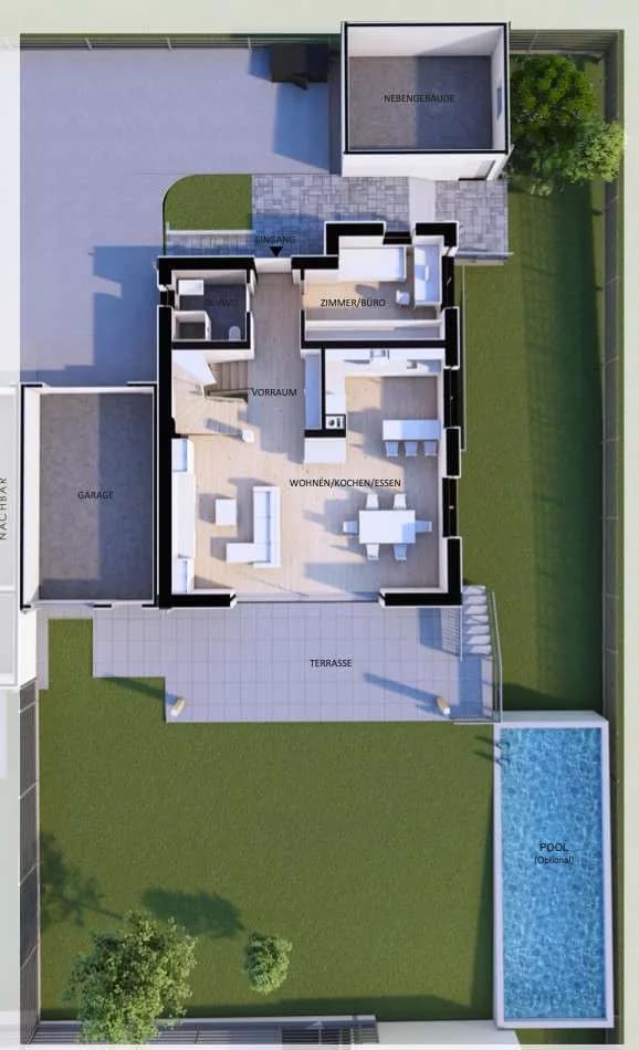 5-Zimmer-Haus kaufen in Klagenfurt – 145 m², € 735.000 – Bild 5 von 7