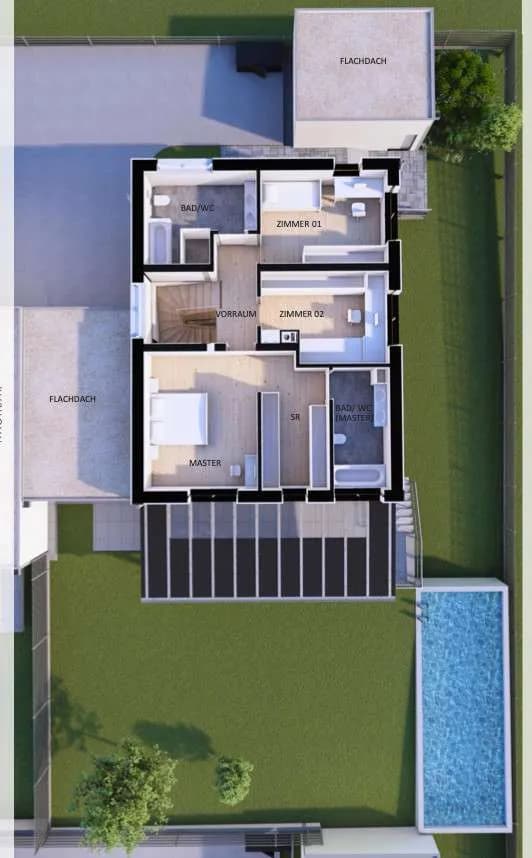 5-Zimmer-Haus kaufen in Klagenfurt – 145 m², € 735.000 – Bild 6 von 7