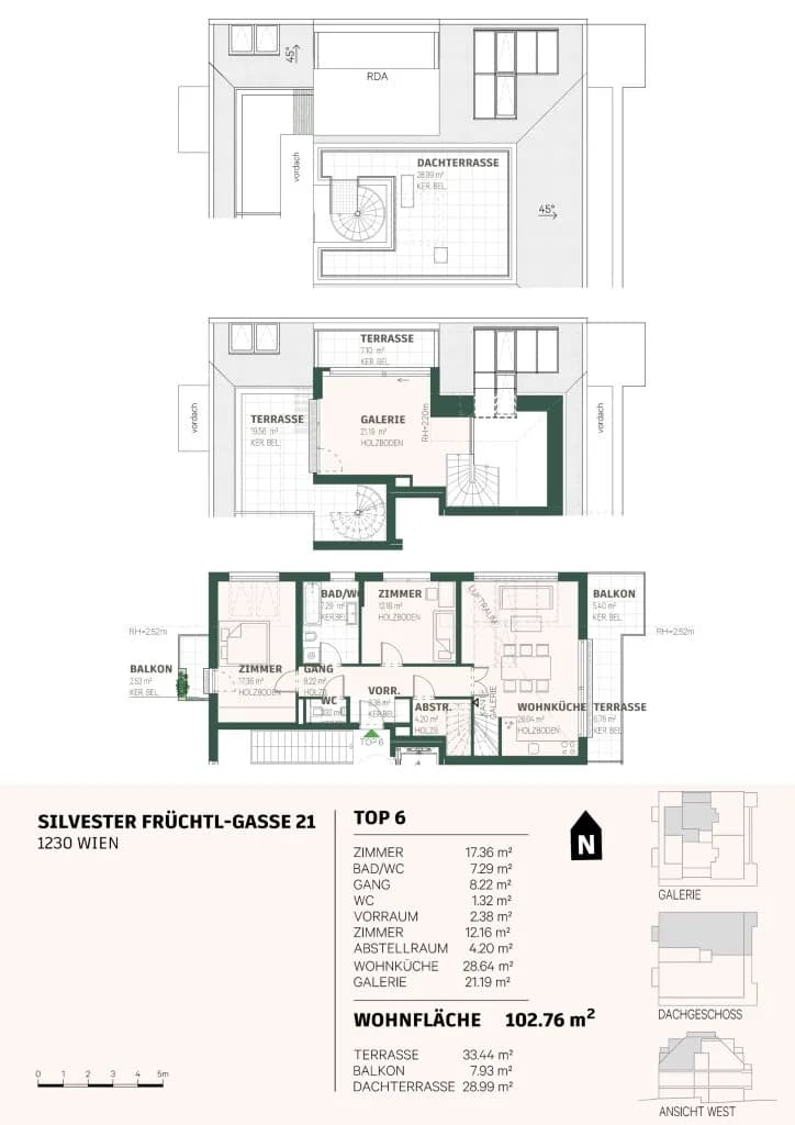 4-Zimmer-Wohnung kaufen in Wien – 102,76 m², € 1.049.000 – Bild 12 von 12