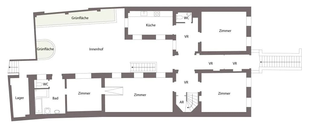 7-Zimmer-Haus kaufen in Wien – 200,69 m², € 2.700.000 – Bild 8 von 9