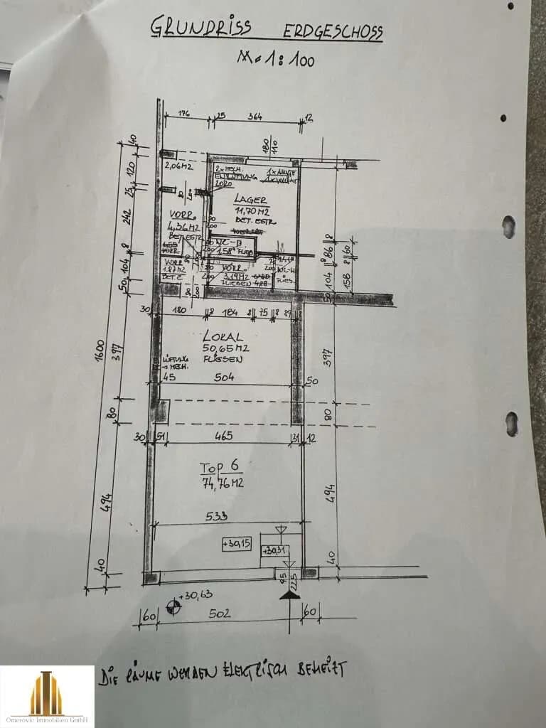 Gewerbeimmobilie kaufen in Wien – 74 m², € 399.000 – Bild 3 von 3