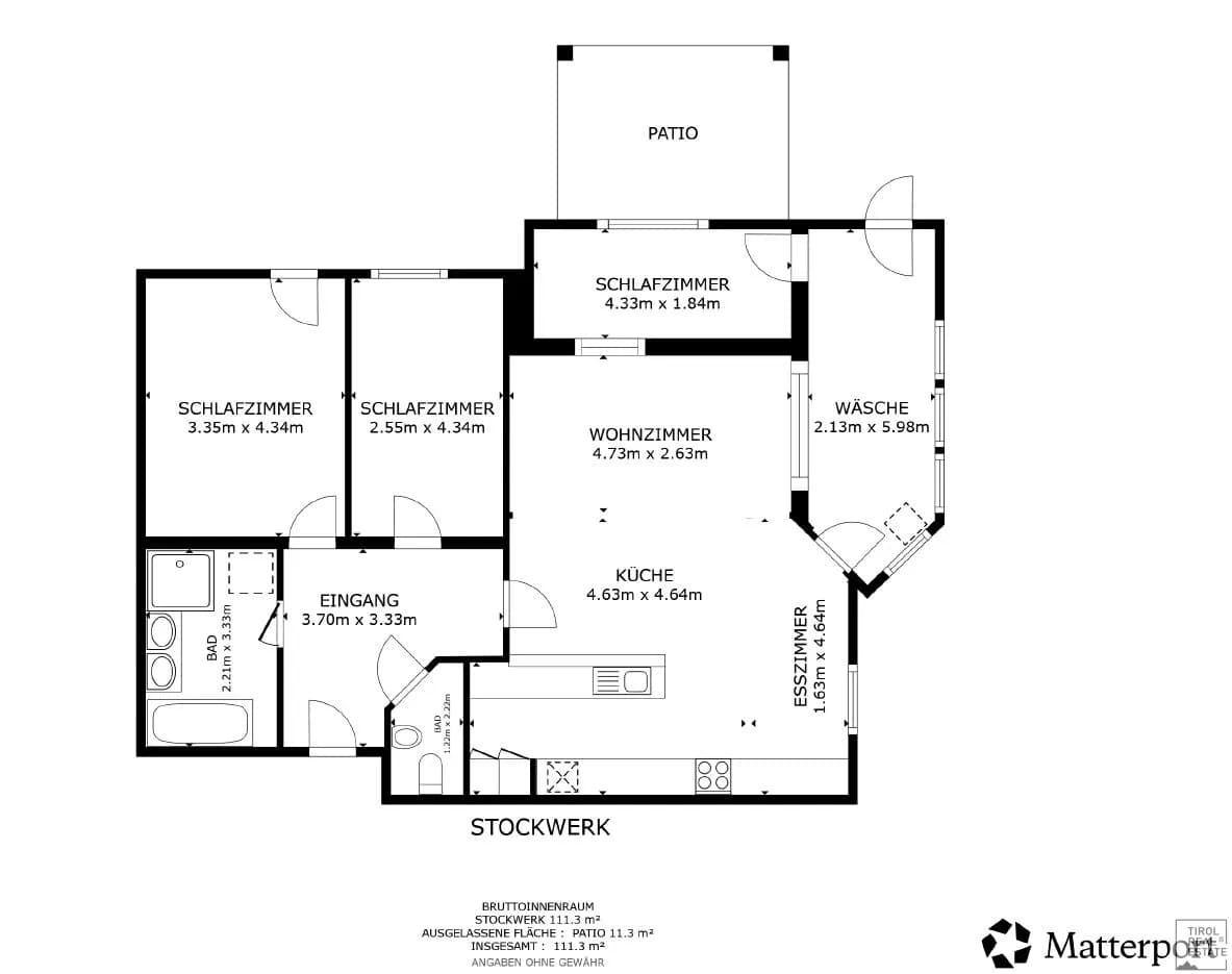 4-Zimmer-Wohnung kaufen in Kufstein – 105 m², € 545.000 – Bild 19 von 19