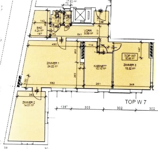 3-Zimmer-Wohnung mieten in Salzburg Stadt – 80 m², € 1.550 – Bild 8 von 9