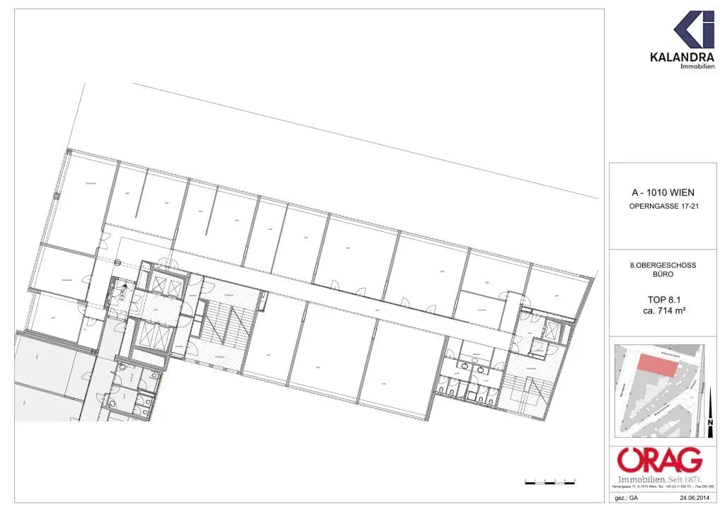 13-Zimmer-Gewerbeimmobilie mieten in Wien – 714 m², € 16.204 – Bild 8 von 8