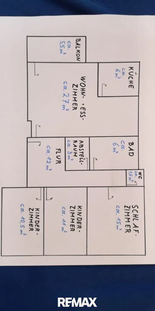 4-Zimmer-Wohnung mieten in Linz – 92,19 m², € 1.272 – Bild 7 von 11