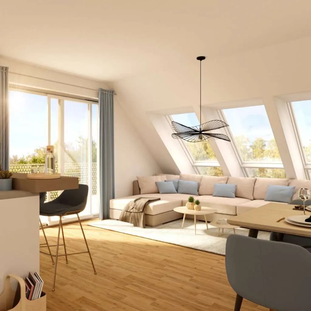 2-Zimmer-Wohnung kaufen in Wien – 51,9 m², € 369.600 – Bild 2 von 7