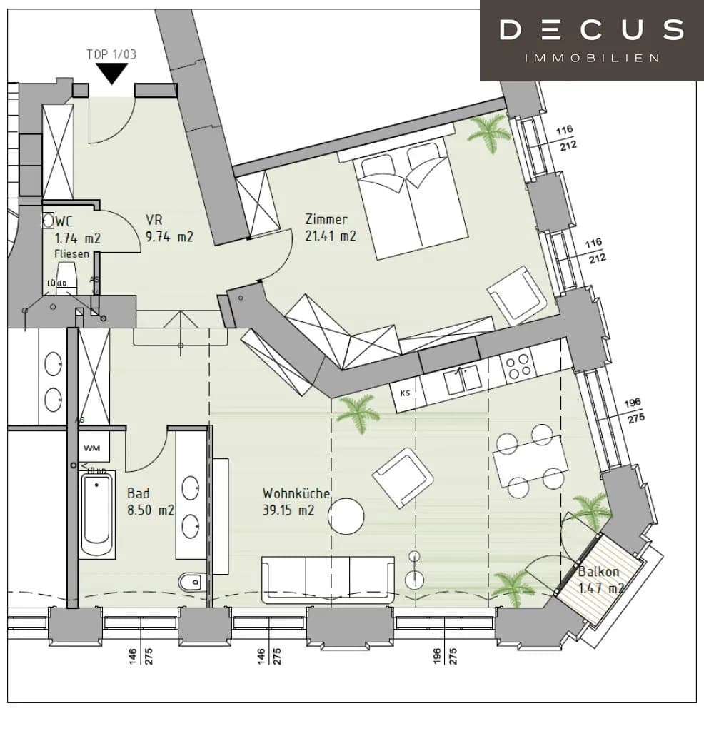 2-Zimmer-Wohnung kaufen in Mödling – 80,54 m², € 580.000 – Bild 27 von 28