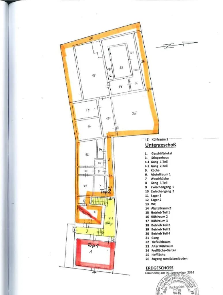 Gewerbeimmobilie kaufen in Gmunden – 456 m², € 899.000 – Bild 24 von 27