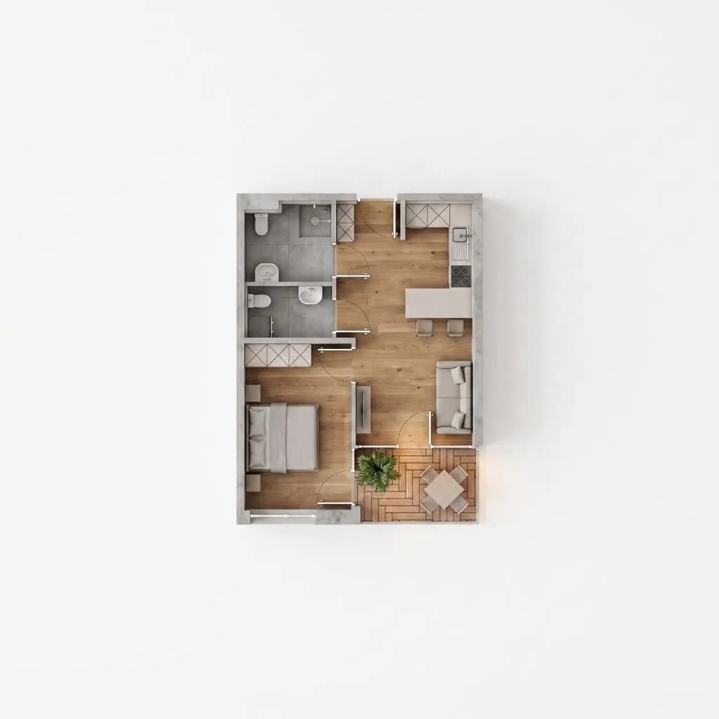 2-Zimmer-Wohnung kaufen in Imst – 42,91 m², € 275.000 – Bild 11 von 12