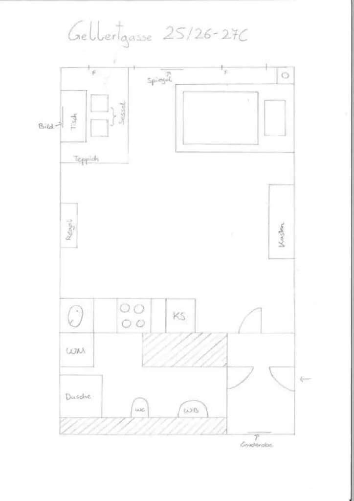 1-Zimmer-Wohnung mieten in Wien – 25 m², € 920 – Bild 8 von 8