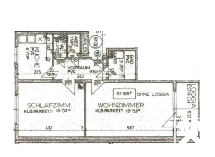 2-Zimmer-Immobilie kaufen in Wien – 51,68 m², € 229.000 – Bild 10 von 10