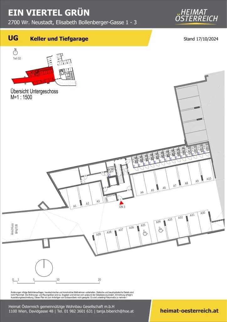 2-Zimmer-Wohnung kaufen in Wiener Neustadt – 50,85 m², € 163.600 – Bild 35 von 40