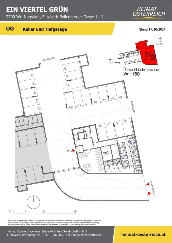 2-Zimmer-Wohnung kaufen in Wiener Neustadt – 50,78 m², € 171.646 – Bild 33 von 39