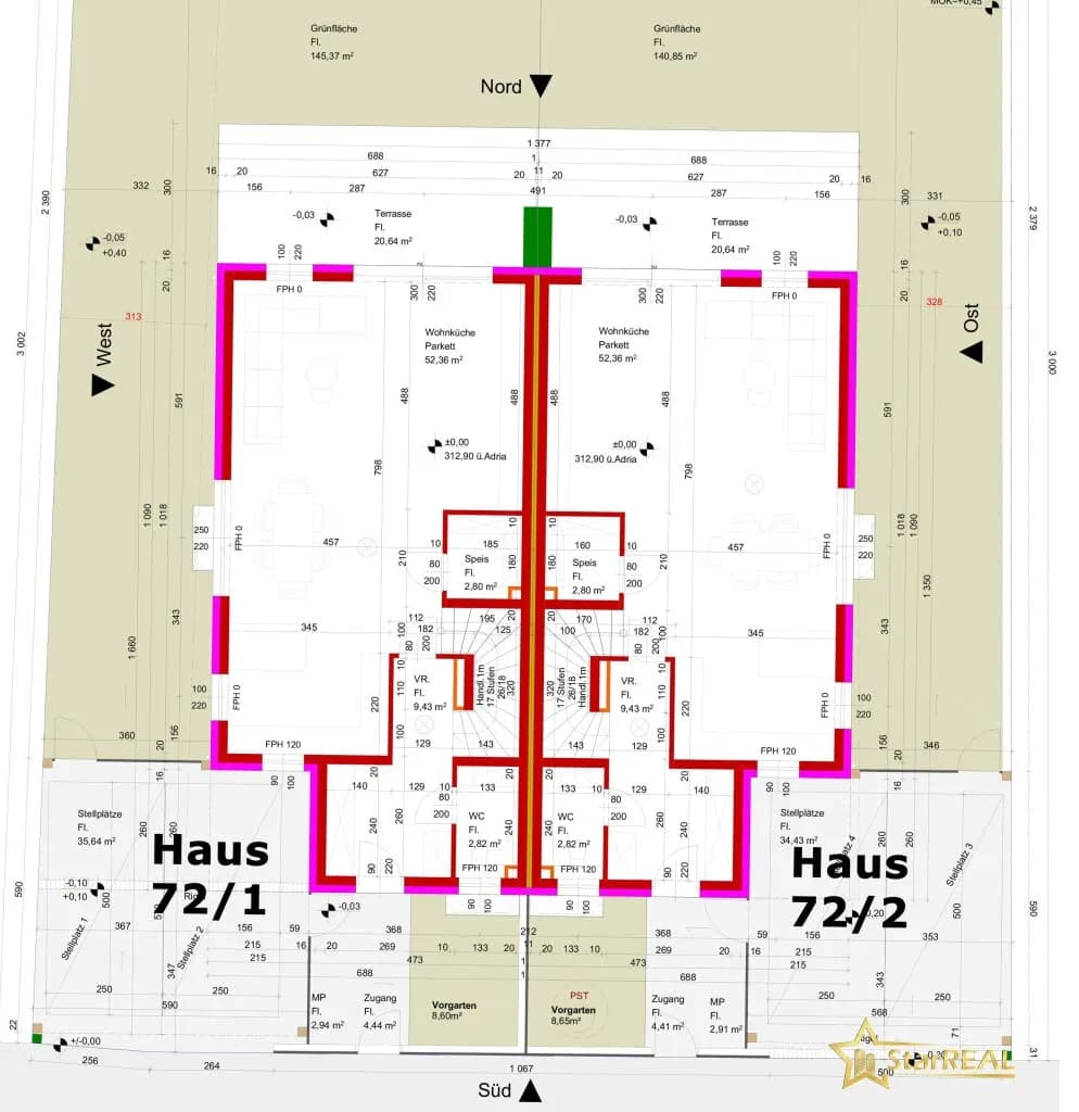 5-Zimmer-Haus kaufen in Korneuburg – 138 m², € 494.900 – Bild 37 von 41