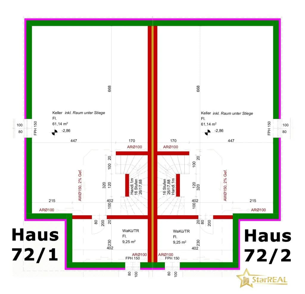 5-Zimmer-Haus kaufen in Korneuburg – 138 m², € 494.900 – Bild 40 von 41