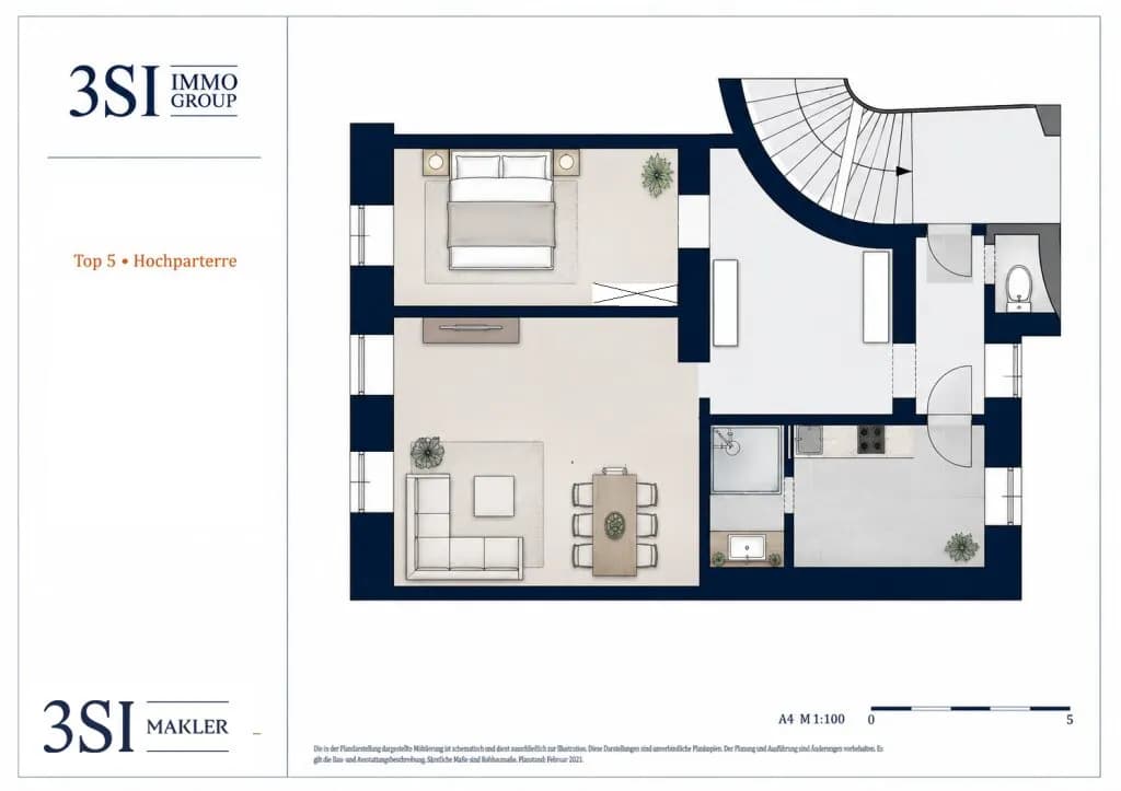 2-Zimmer-Wohnung kaufen in Wien – 62 m², € 225.000 – Bild 12 von 12