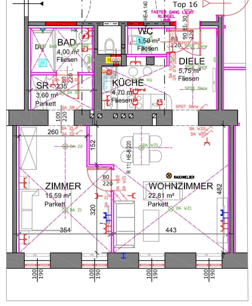 2-Zimmer-Wohnung kaufen in Wien – 57,95 m², € 289.000 – Bild 21 von 21