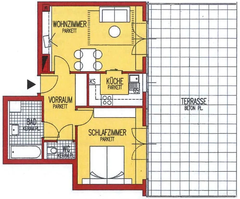 2-Zimmer-Wohnung mieten in Graz – 49,86 m², € 840 – Bild 10 von 10