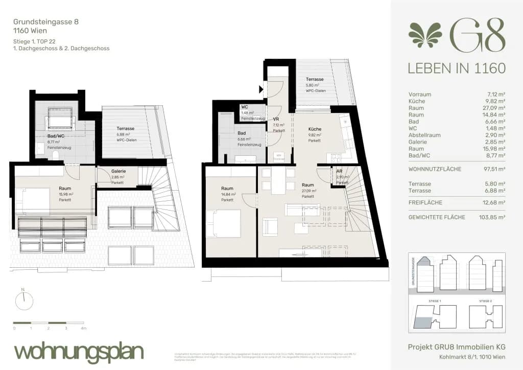 3-Zimmer-Wohnung kaufen in Wien – 96,88 m², € 894.000 – Bild 14 von 14