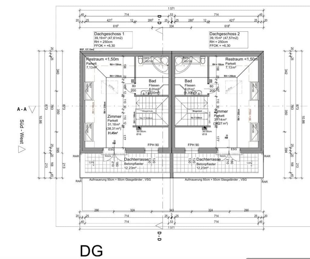5-Zimmer-Haus kaufen in Baden – 162,92 m², € 679.000 – Bild 13 von 13