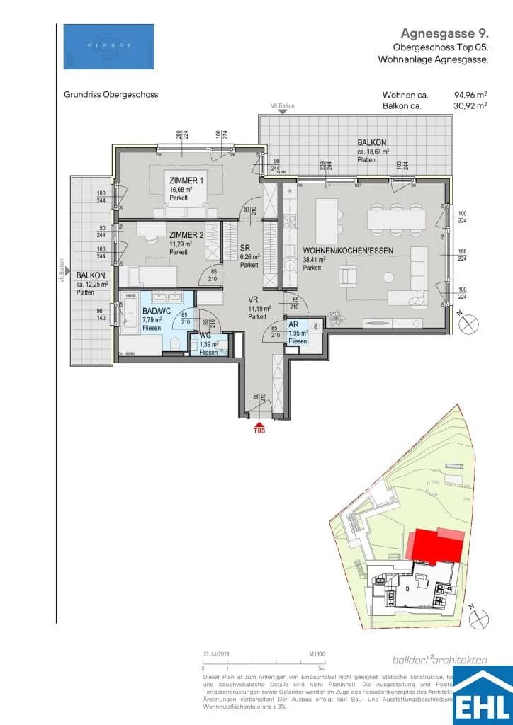 3-Zimmer-Wohnung kaufen in Wien – 94,96 m², € 999.000 – Bild 13 von 13
