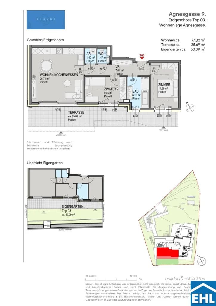 3-Zimmer-Wohnung kaufen in Wien – 65,12 m², € 659.000 – Bild 13 von 13
