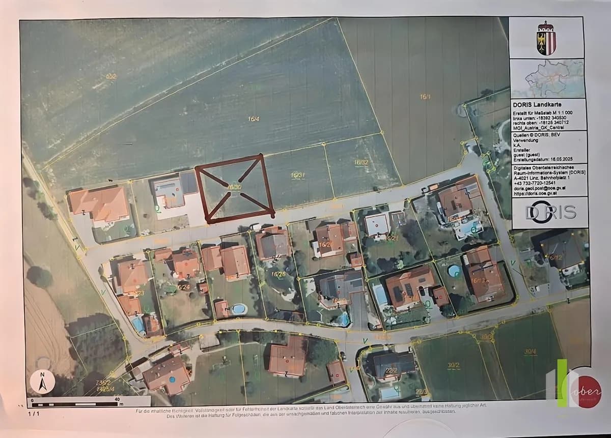 Grundstück kaufen in Braunau am Inn – 840 m², € 130.000 – Bild 4 von 5