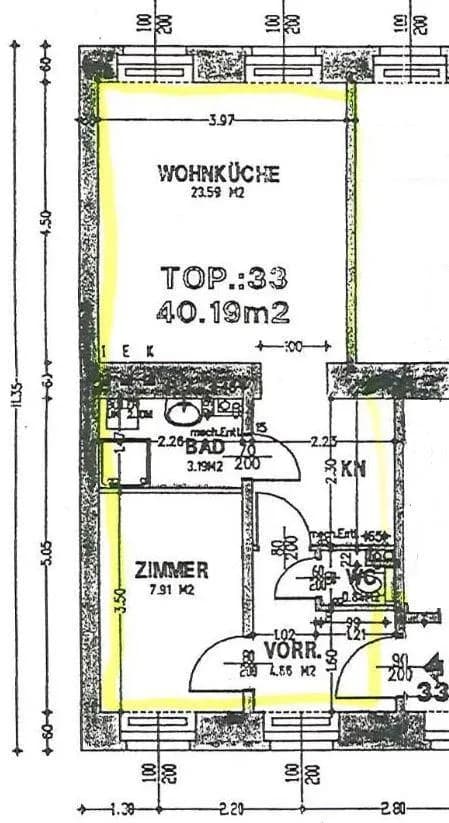 1-Zimmer-Wohnung mieten in Wien – 40,42 m², € 549 – Bild 9 von 11