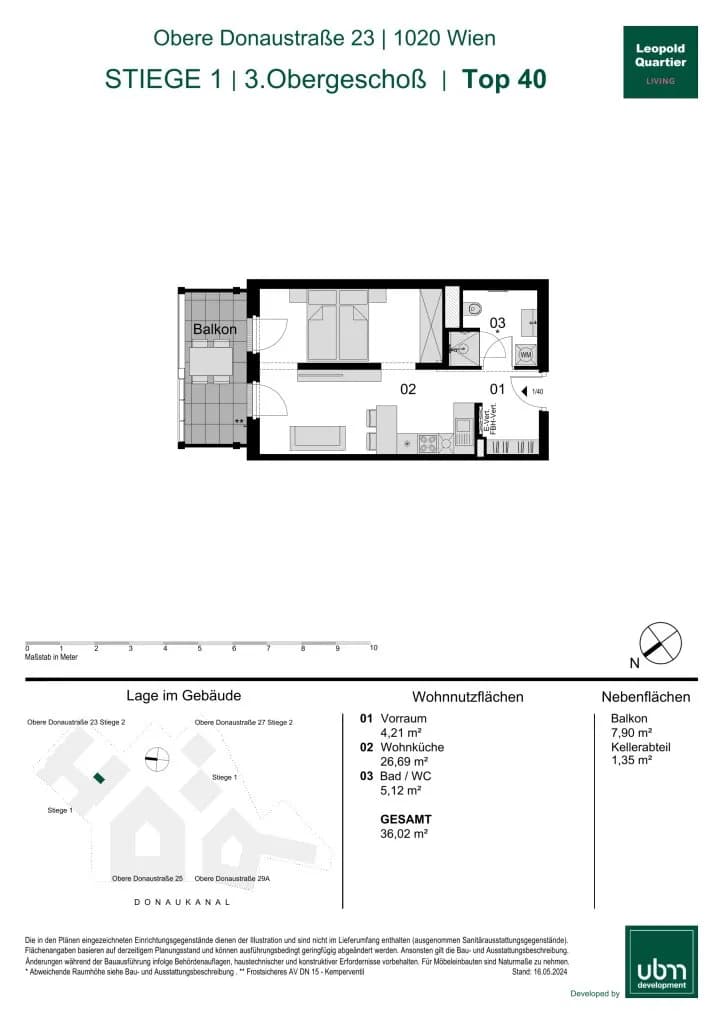 1-Zimmer-Wohnung kaufen in Wien – 36,18 m², € 382.000 – Bild 14 von 14