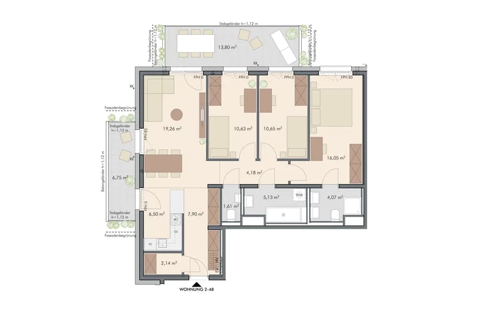 4-Zimmer-Wohnung kaufen in Wien – 87,99 m², € 598.000 – Bild 14 von 14