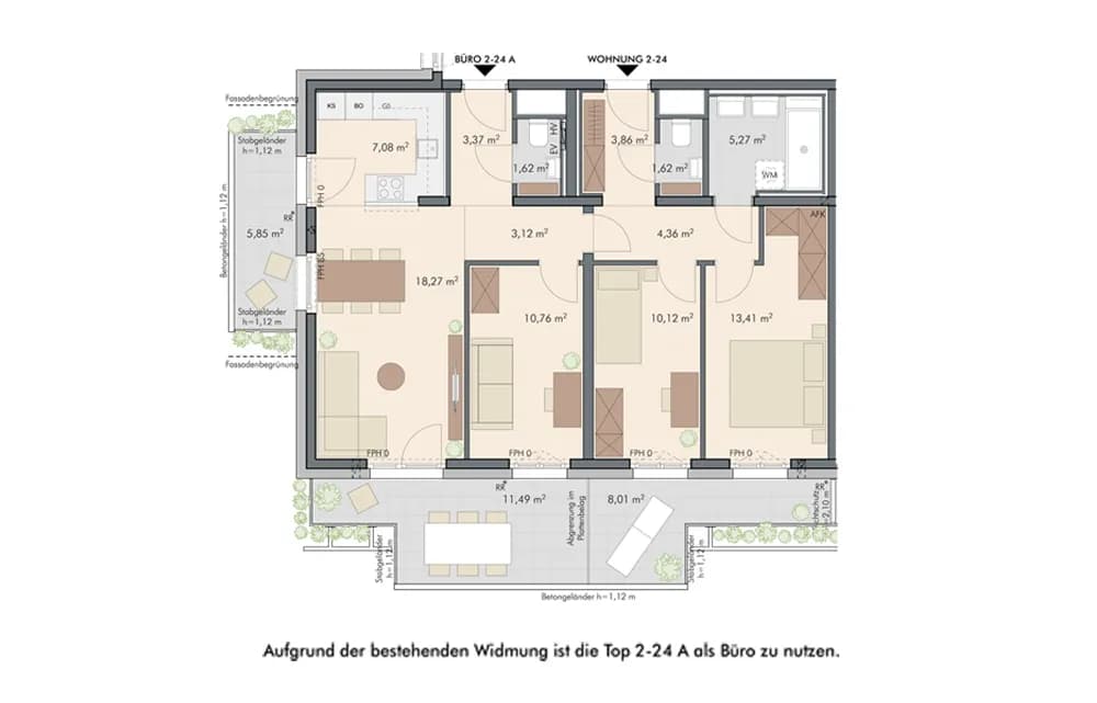 4-Zimmer-Wohnung kaufen in Wien – 84,34 m², € 488.000 – Bild 14 von 14