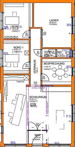 5-Zimmer-Gewerbeimmobilie mieten in Amstetten – 125 m², € 1.441 – Bild 26 von 26