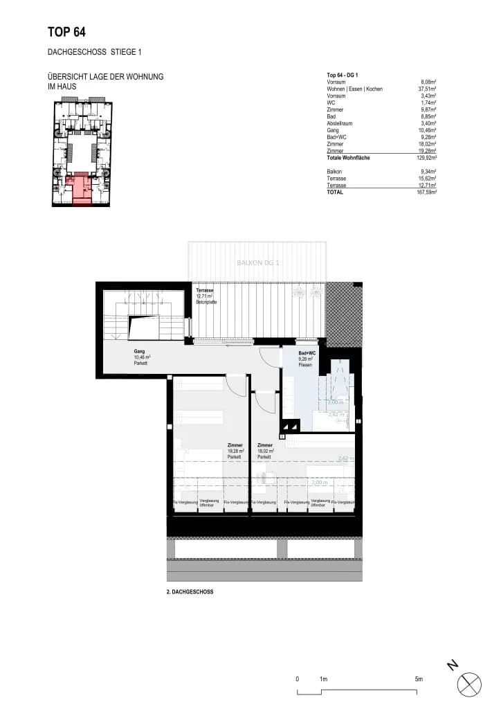 4-Zimmer-Wohnung kaufen in Wien – 129,92 m², € 1.290.000 – Bild 6 von 7