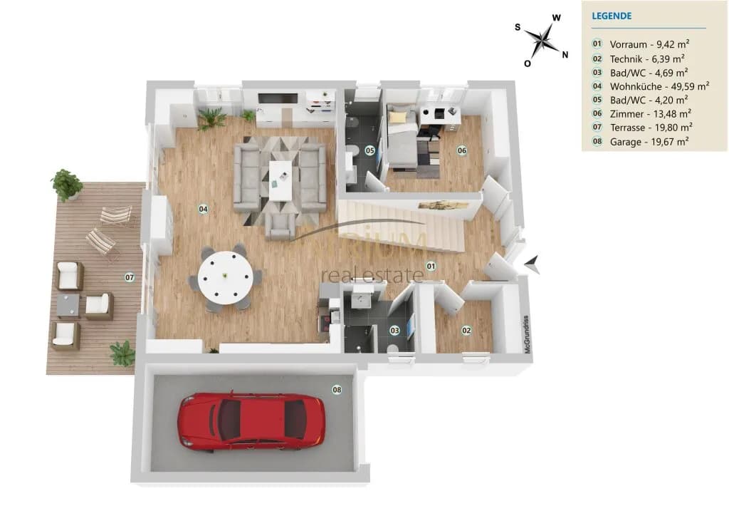 5-Zimmer-Haus kaufen in Gänserndorf – 180,97 m², € 699.000 – Bild 2 von 18