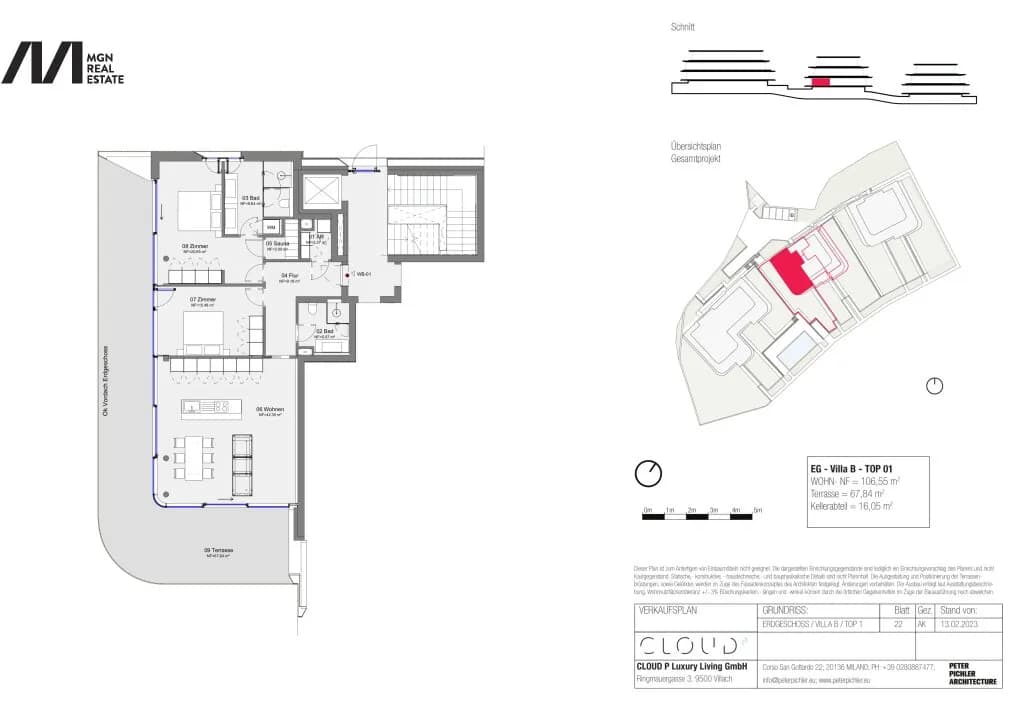 3-Zimmer-Wohnung kaufen in Villach – 106,15 m², € 1.330.000 – Bild 9 von 10