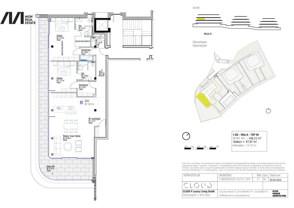 3-Zimmer-Wohnung kaufen in Villach – 145,82 m², € 1.750.000 – Bild 9 von 9