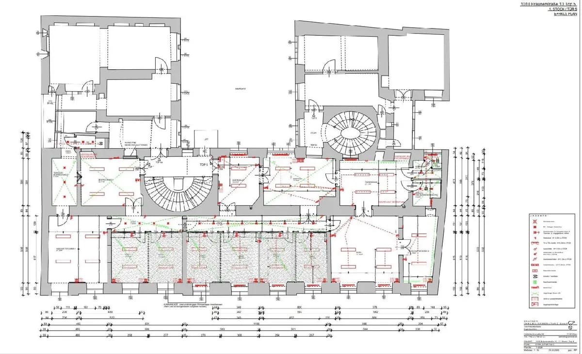 12-Zimmer-Gewerbeimmobilie mieten in Wien – 270 m², € 6.761 – Bild 29 von 30