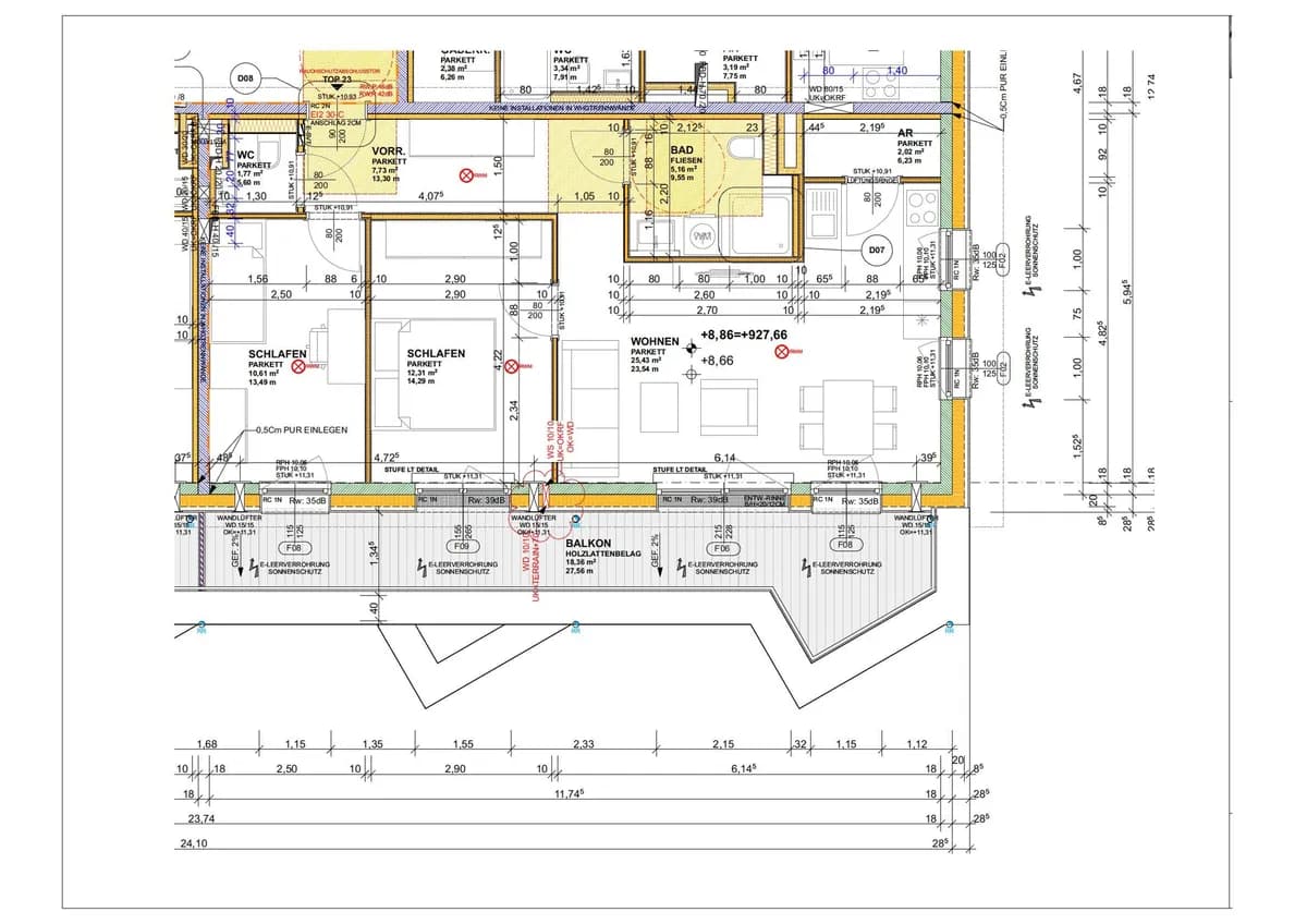 3-Zimmer-Wohnung mieten in Sankt Johann im Pongau – 65,03 m², € 1.398 – Bild 9 von 9