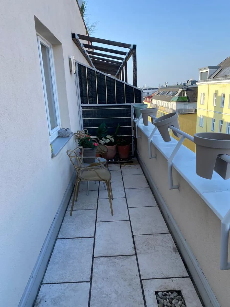 2-Zimmer-Wohnung mieten in Wien – 54 m², € 1.090