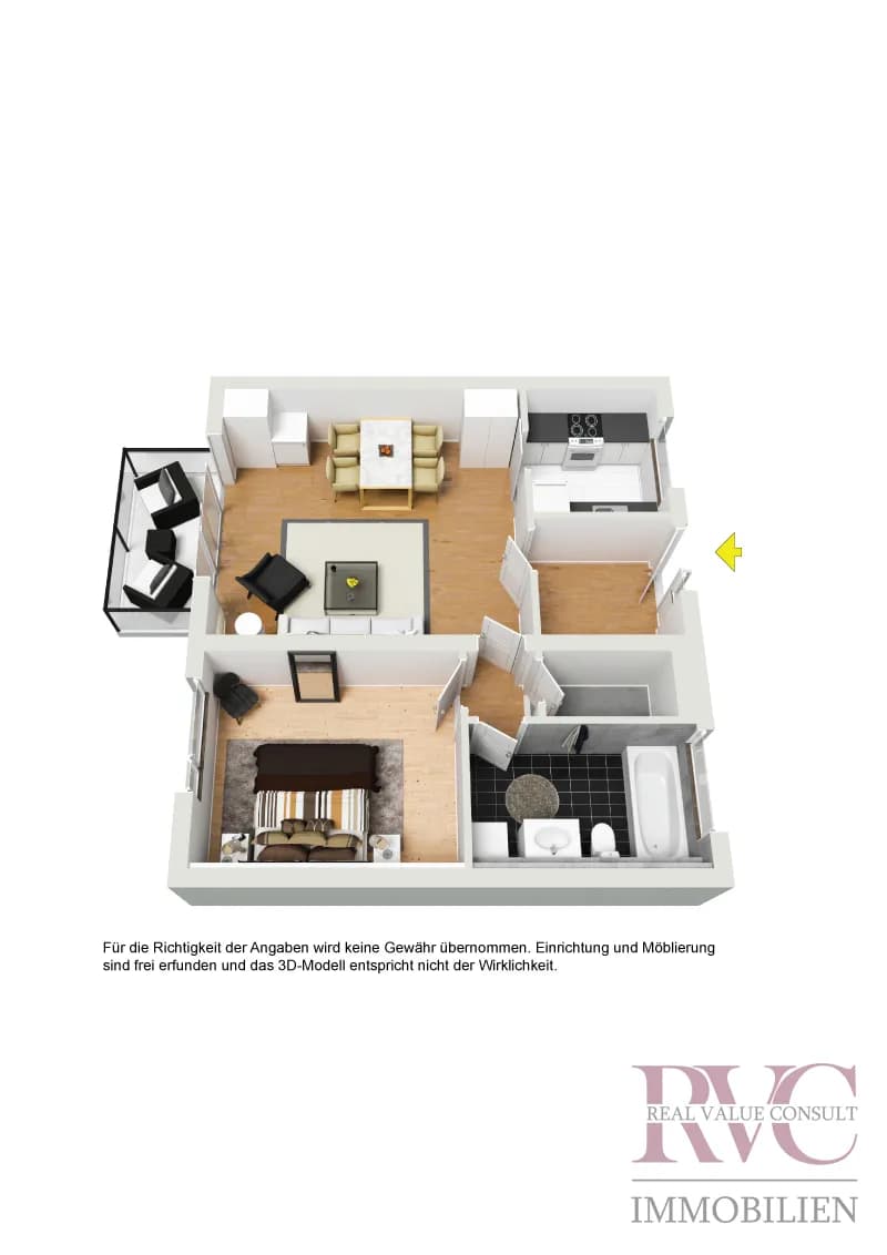 2-Zimmer-Wohnung kaufen in Kitzbühel – 58,03 m², € 399.000 – Bild 5 von 10