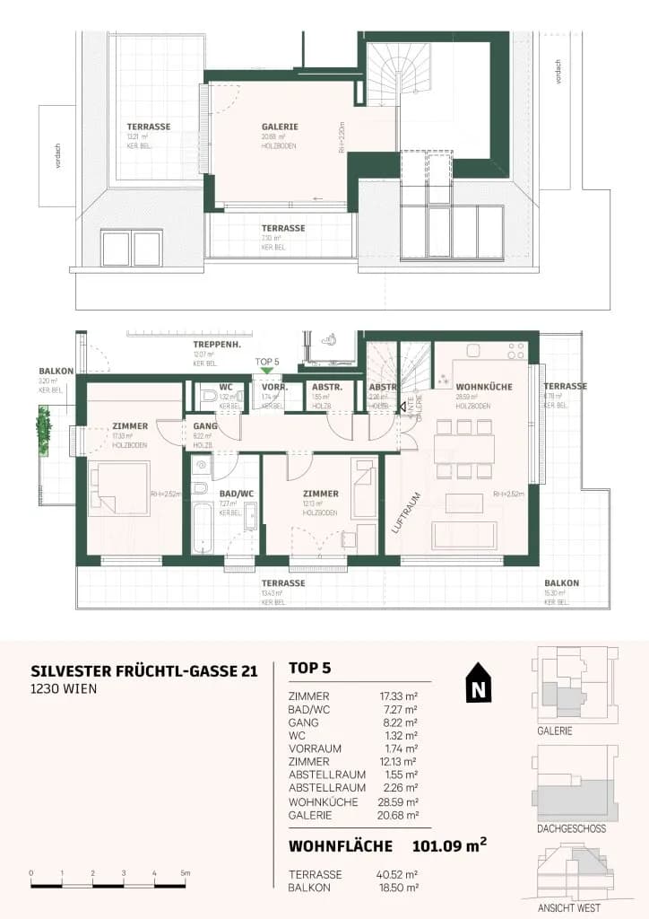 4-Zimmer-Wohnung kaufen in Wien – 101,09 m², € 999.000 – Bild 17 von 17