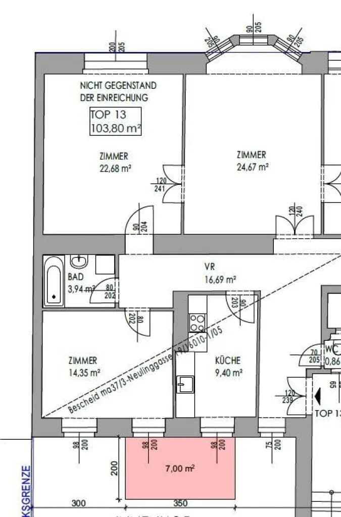 4-Zimmer-Wohnung kaufen in Wien – 102,93 m², € 839.000 – Bild 17 von 17