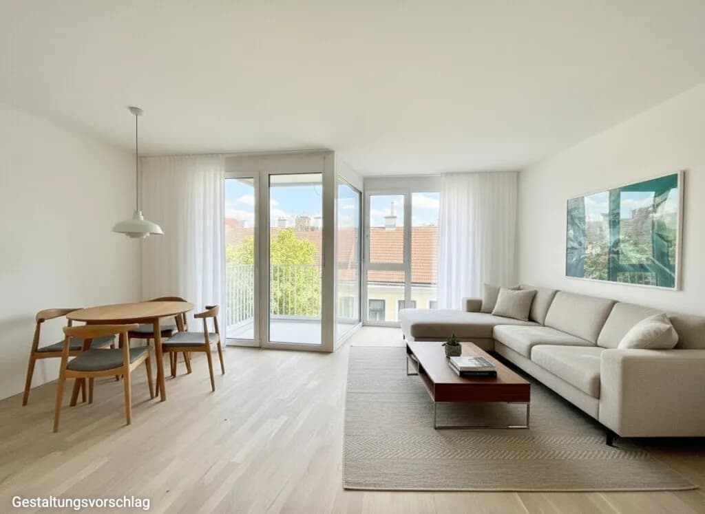 2-Zimmer-Wohnung kaufen in Wien – 34,77 m², € 219.900 – Bild 1 von 8