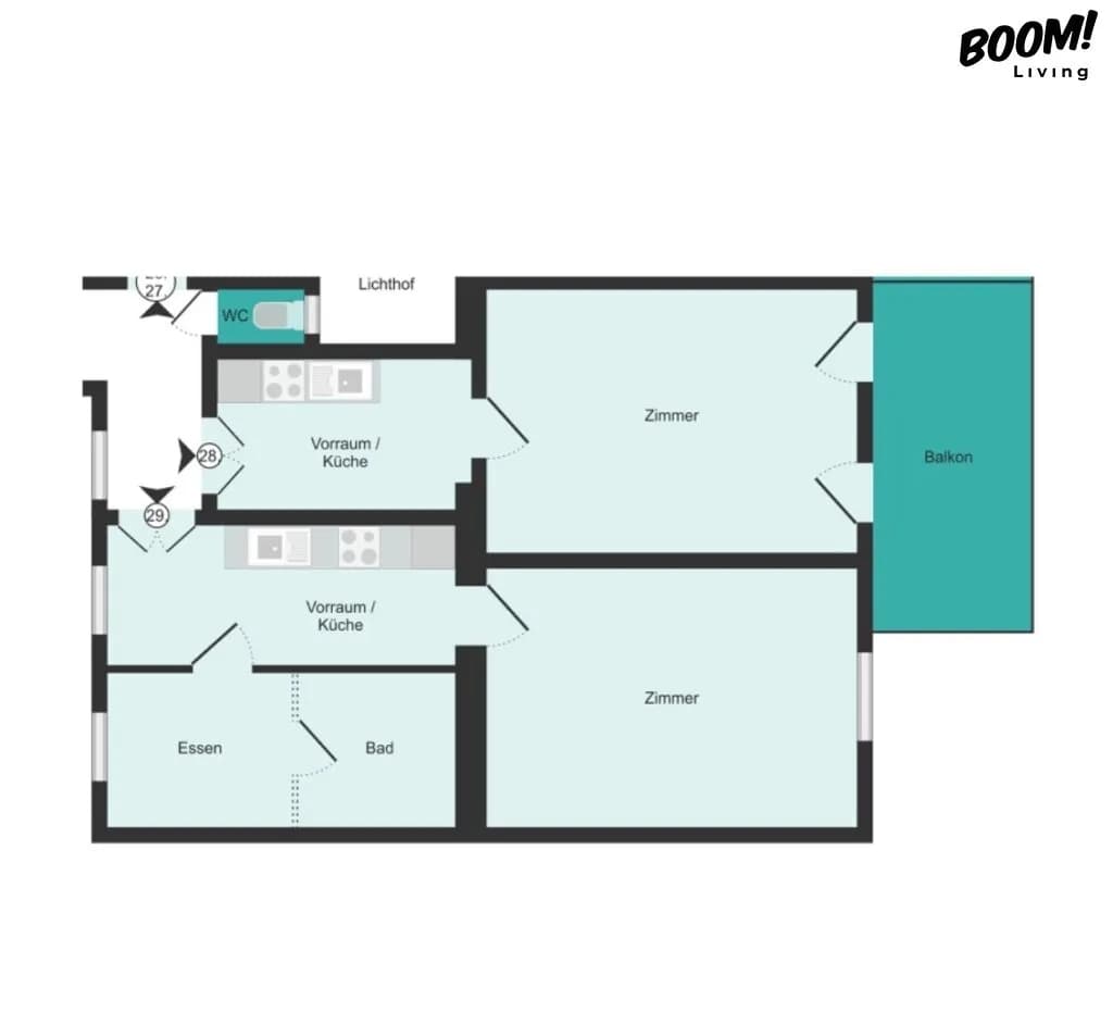 3-Zimmer-Wohnung kaufen in Wien – 68,21 m², € 307.000 – Bild 15 von 15